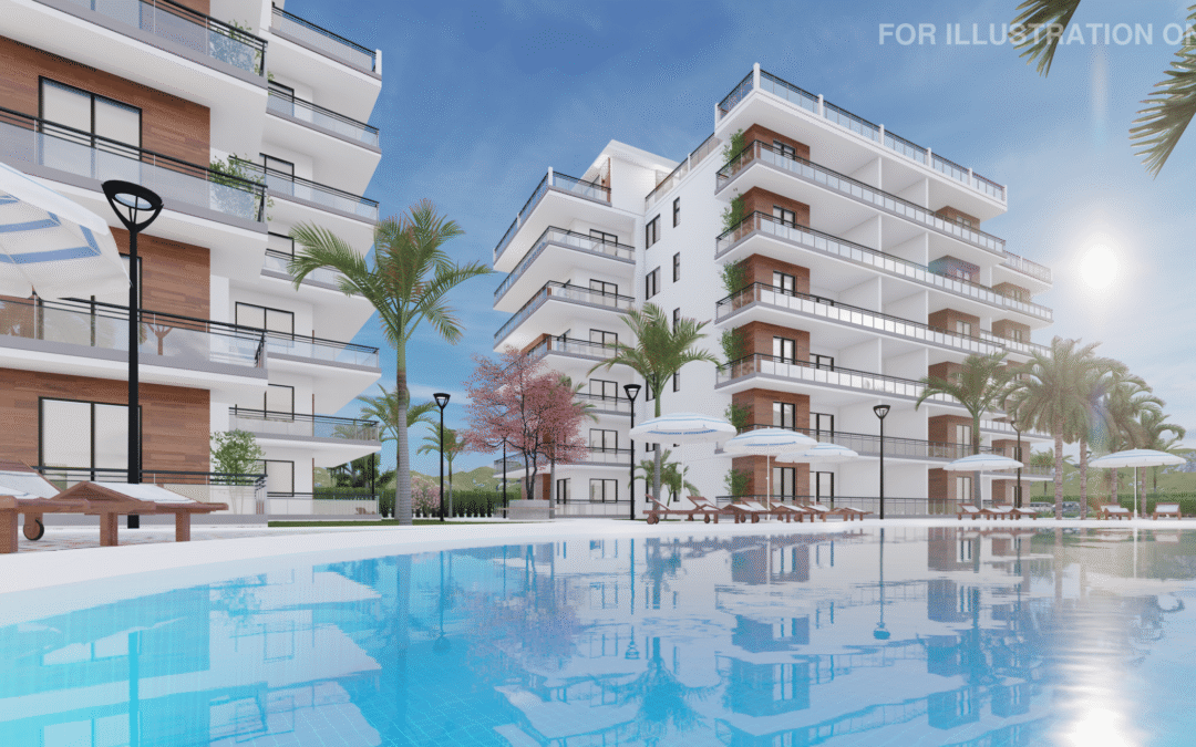 Karštas pasiūlymas apartamentai 2+1 komplekse „Casear resort“